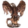 Фигурка декоративная "орел большой с крыльями" 56*58 см  цвет бронза ИП Шихмурадов (169-272)