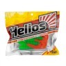 Твистер Helios Din 3,11"/7,9 см, цвет Lime & Red 6 шт HS-33-021 (78150)