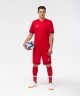 Футболка игровая JOGEL DIVISION PerFormDRY Union Jersey, красный/ темно-красный/белый (1751365)