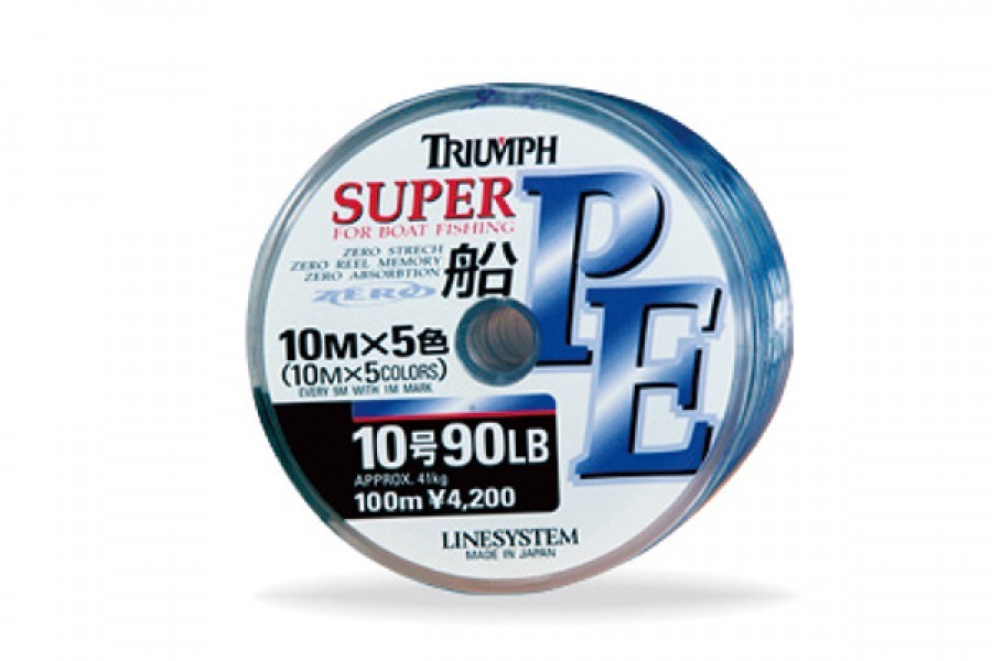 Шнур плетеный Linesystem Triuмph Fune PE #14 (0,62мм) 100м multicolor (79032)