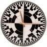 Часы настенные кварцевые коллекция "модерн" 36,7*36,7*5,5 см Lefard (108-127)