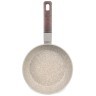 Сковорода с антипригарным покрытием pfluon marble, 20*4,5 см Agness (902-110)