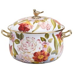 Кастрюля lefard эмалированная с крышкой, серия фландрия, 2,8л, диа.18см Lefard (950-767)