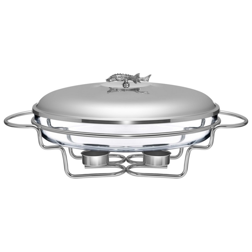 Мармит lefard серия "охота" со стеклянной формой для запекания, 3л Lefard (920-108)