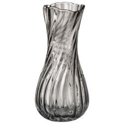 Ваза lefard "glass nature" grey 12*12*25,5 см Lefard (698-136)