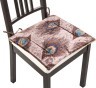Сиденье для стула "энн", цвет серый, 40*40 см, 100% полиэстер (кор=50шт.) SANTALINO (847-030)
