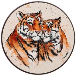 Подставка под горячее "tiger amour" 11*11*1 см. Agness (358-1825)