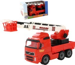 "Volvo", автомобиль пожарный (в коробке) (58379_PLS)