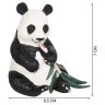 Набор фигурок животных серии "Мир диких животных": семья панд, белка, попугай, хамелеон, 2 ламы (набор из 9 фигурок) (MM211-275)