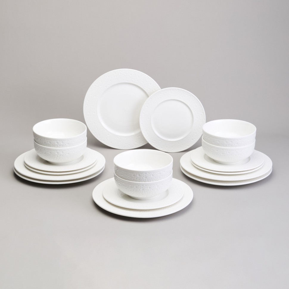 Набор посуды обеденный lefard "infinity" на 6 пер. 18 пр. Lefard (171-301)