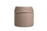 Пуф Bruno букле/иск.кожа бежевый Orso BEG+Enzo260 50*50*51см (TT-00015149)