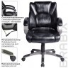 Кресло руководителя Brabix Eldorado EX-504 экокожа черное 530874 (1) (84614)