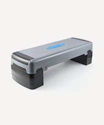 БЕЗ УПАКОВКИ Степ-платформа фиксирующаяся STARFIT SP-204 90х32х25 см, 3-уровневая (2127731)