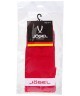 Гетры футбольные JA-003, красный/серый (623275)