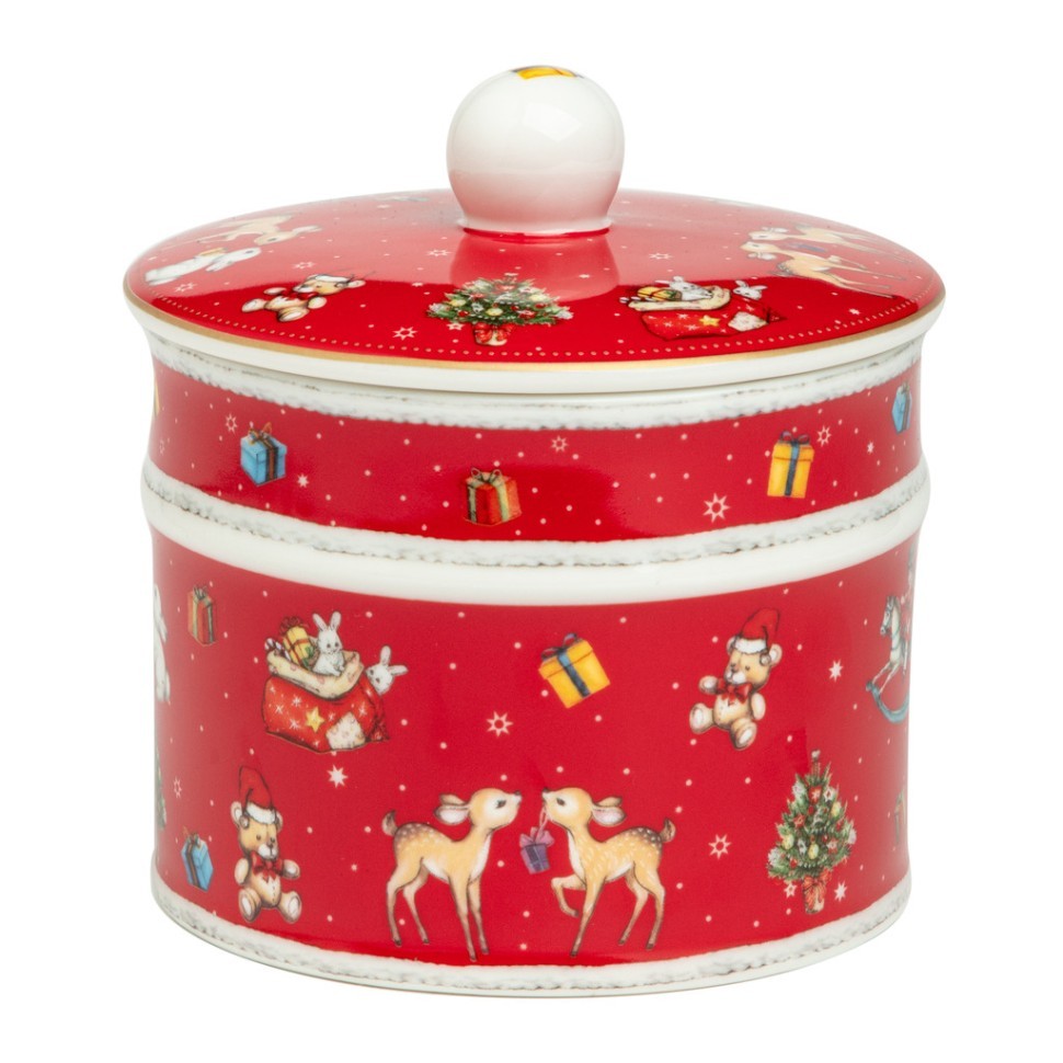 Банка lefard "с новым годом!" 11,5*12 см 500 мл Lefard (85-2066-1)