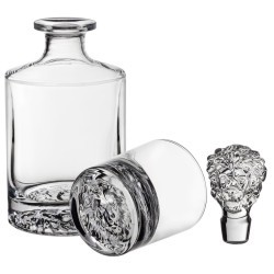 Набор для виски "lion": штоф + два стакана, 850 мл/310 мл Lefard (687-017)