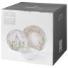 Набор посуды обеденный bronco grassland на 4 пер. 12 пр.: 25,5 см, 20,5 см, 18 см Bronco (579-504)