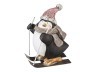 Фигурка "пингвин на лыжах" 8*7,5*11 см. Polite Crafts&gifts (79-031) 