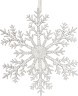 Изделие декоративное "снежинка" диаметр=20 см (мал=24шт./кор=144шт.) Lefard (788-031)