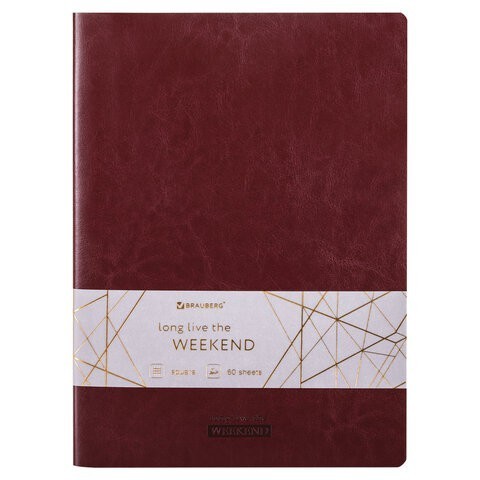 Тетрадь В5 Brauberg Viva 60 листов клетка 403899 (2) (86264)