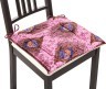 Сиденье для стула "энн", цвет фиолетовый, 40*40 см, 100% полиэстер (кор=50шт.) SANTALINO (847-031)