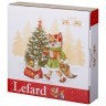 Блюдо lefard "с новым годом!" красное (85-2051-11) 