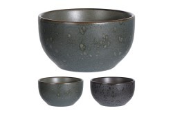 Салатник керамический серый 270мл (цвет асс. 2) (TT-00008260)