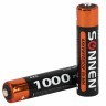 Батарейки аккумуляторные Ni-Mh мизинчиковые к-т 6 шт AAA HR03 1000 mAh SONNEN 455611 (1) (94022)