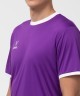 Футболка футбольная JOGEL CAMP Origin, фиолетовый/белый (701823)