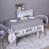 Скатерть "family farm" 160х220см , 100% хлопок, серый, твил, пропитка Lefard (850-750-21)