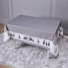 Скатерть "family farm" 160х220см , 100% хлопок, серый, твил, пропитка Lefard (850-750-21)