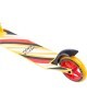 БЕЗ УПАКОВКИ Самокат 2-колесный Flow 125 мм, красный/желтый (2095975)