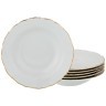 Набор суповых тарелок из 6 шт. диаметр=23 см. "офелия 662"  без упаковки M.Z. (655-091-2)