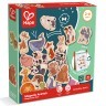 Игровой магнитный набор "Царство животных", 30 элементов (E2002_HP)