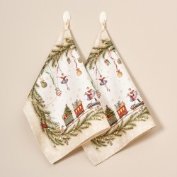 Набор полотенец из 2 шт "щелкунчик" 40х60см бежевый,100%хлопок,твил Lefard (850-757-6) Набор полотенец из 2 шт "щелкунчик" 40х60см бежевый,100%хлопок,твил Lefard (850-757-6)