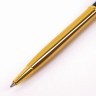 Ручка подарочная шариковая Galant Arrow Gold корпус черный/золотистый синяя 143523 (1) (90800)