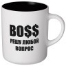 Кружка lefard 540мл "boss решу любой вопрос" 9.5*7.6*11.1cm, разноцветный Lefard (260-1028-11)
