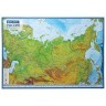 Карта России физическая интерактивная Brauberg 101х70 см 1:8,5М 112392 (4) (86143)