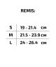 Ролики раздвижные Remis Red, алюминиевая рама (2101762)