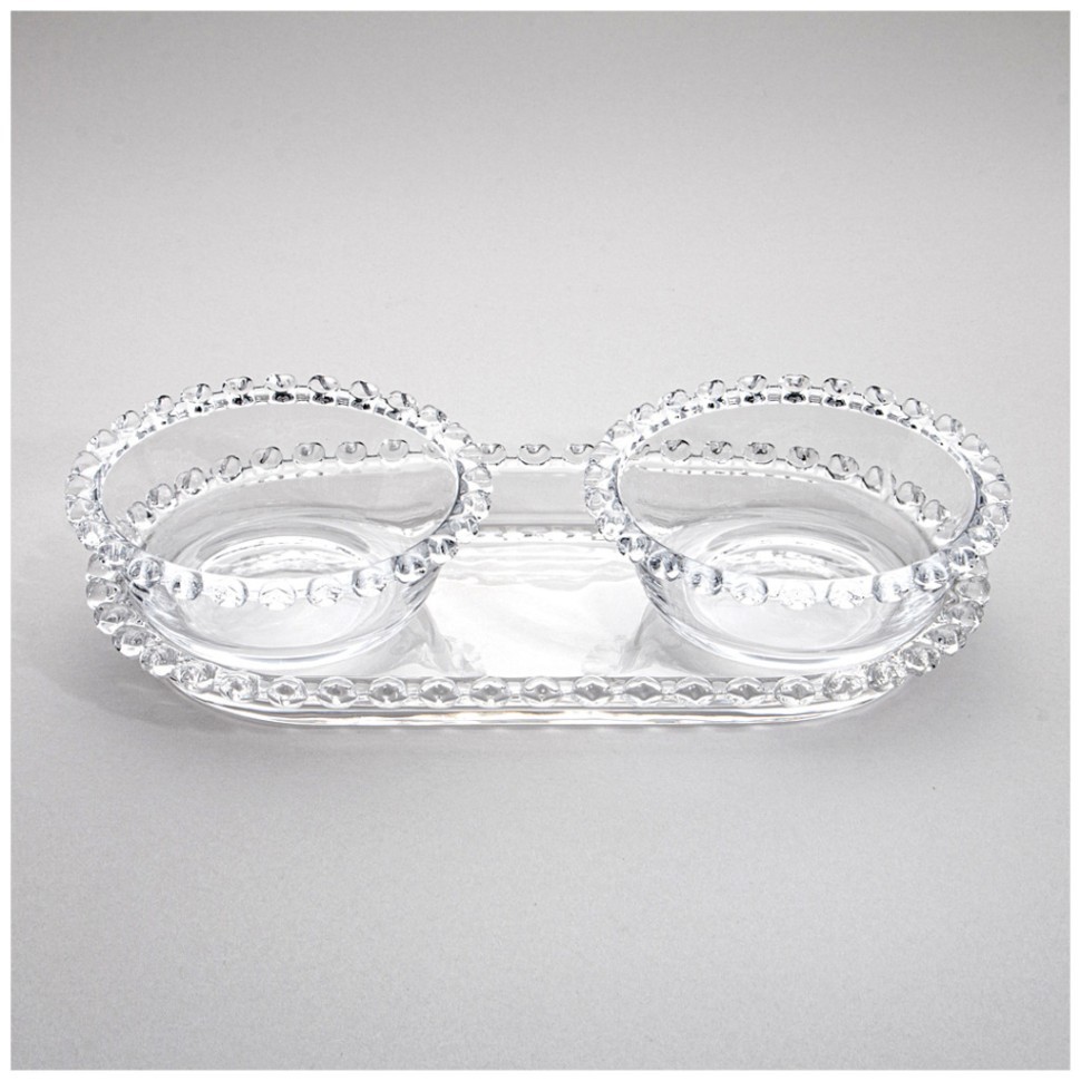 Набор соусников "sweety" на блюде 2х180 мл Lefard (691-107)