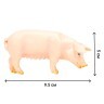Набор фигурок животных cерии "На ферме": Ферма игрушка, бык, свиньи, гусь, фермеры, инвентарь - 21 предмет (ММ205-067)