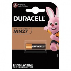 Батарейка алкалиновая Duracell Alkaline MN27, 1 шт цена за 2 шт (76353)
