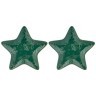 Набор тарелок-звезда lefard "celebration" 2 шт. 14 см зеленый Lefard (189-321)