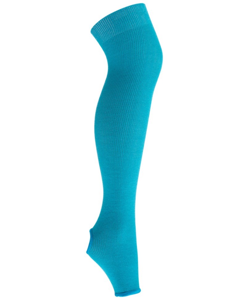 Гетры гимнастические разогревочные Stella Aquamarine, шерсть, 50 см (839290)