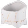 Подставка под чайные пакетики коллекция "золотой мрамор"  8,7*6,1*7,9*см Lefard (155-717)