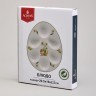 Блюдо для 6 яиц agness "sunday" 20,5*16*2,5 см Agness (358-2314)