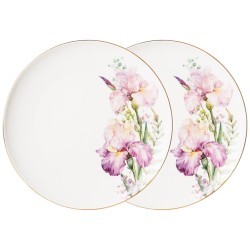 Набор тарелок обеденных lefard "irises" 2 шт. 25,5 см Lefard (590-497)