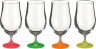 Набор бокалов для коктейлей из 4 шт "neon frozen" 380 мл. Crystalex (674-389)