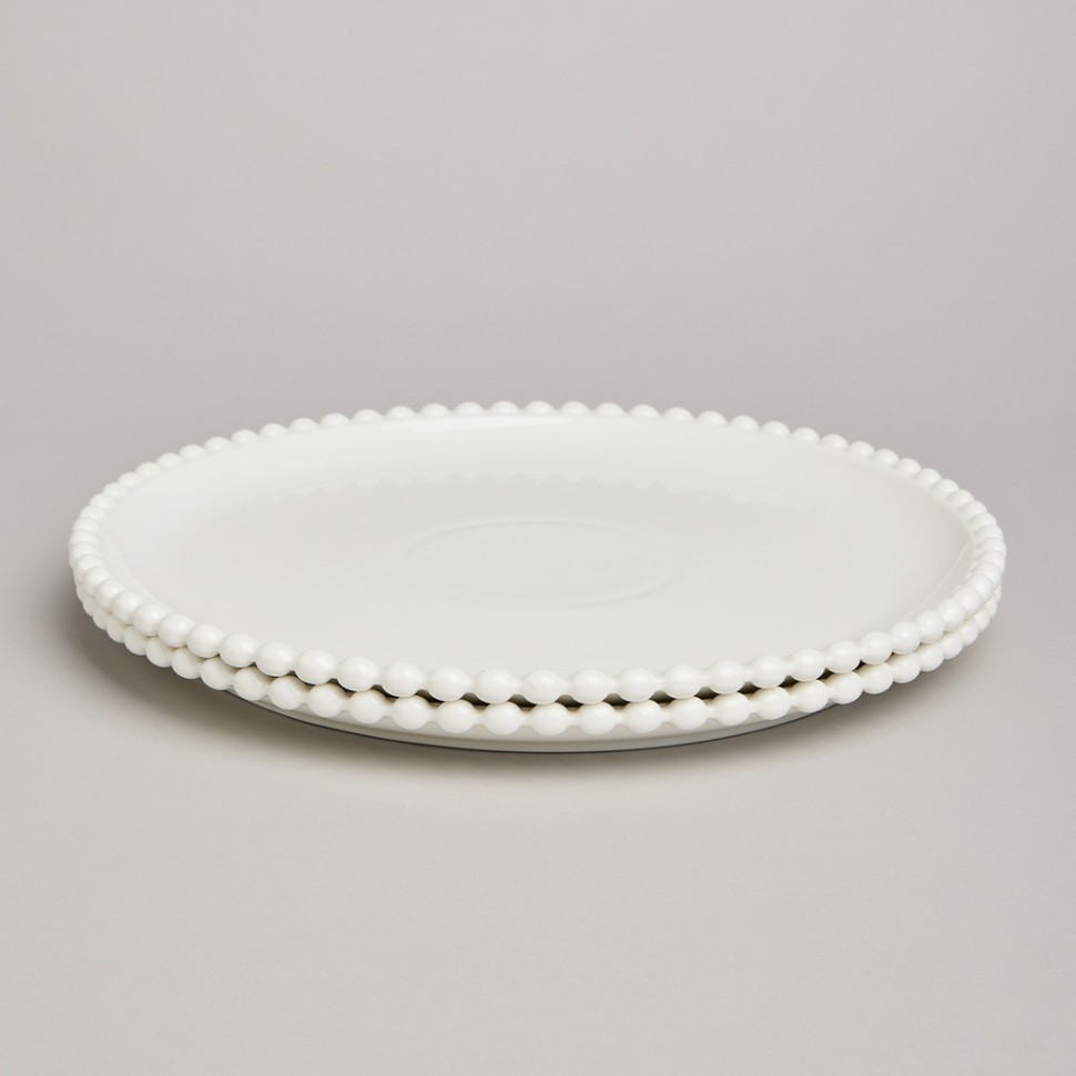 Набор тарелок обеденных lefard "pearl" 2 шт. 25,5*2 см Lefard (761-181)