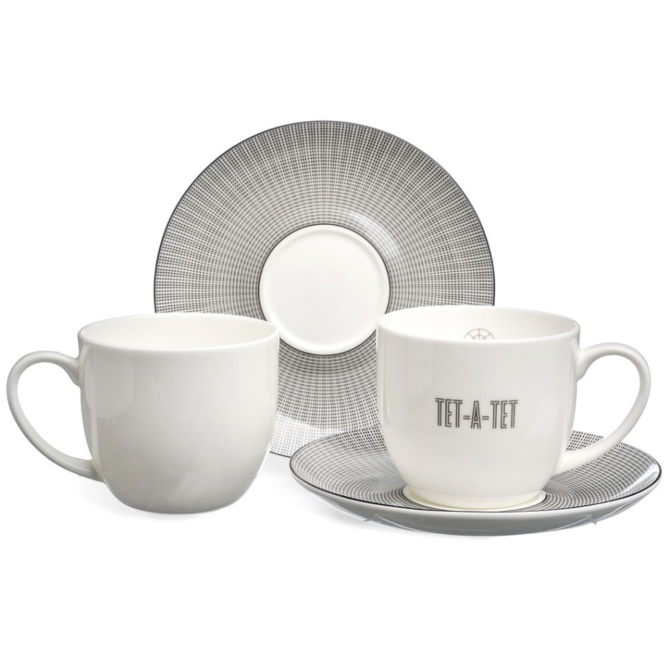 Чайный набор lefard "tet-a-tet" на 2 пер. 4 пр. 300 мл Lefard (416-103)